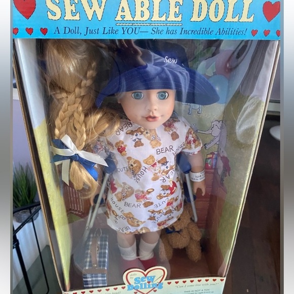 Dolls by Sew Able Doll. A Doll Just Like You She has incredible Abilities! - Picture 3 of 9